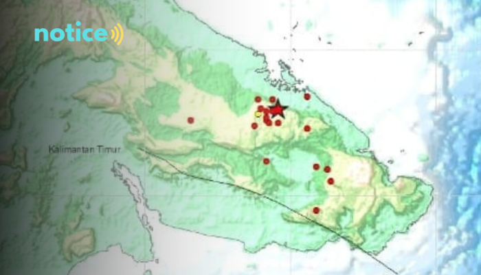 Gempa Bumi 5,5 Magnetudo Guncang Kalimantan Timur