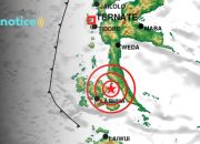 Halmahera Selatan Diguncang Gempa 4.9 Magnetudo, Terasa di Labuha dan Sekitarnya