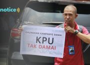 Demo Jurnalis : KPU Maluku Utara Tak Damai Ditengah Seruan Pilkada Damai