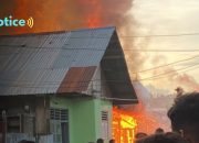 2 Unit Rumah di Desa Labuha Halmahera Selatan Ludes Terbakar