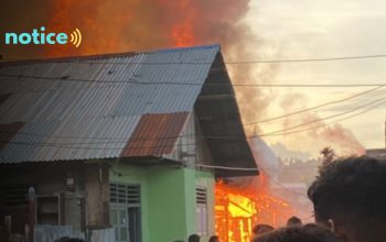 2 Unit Rumah di Desa Labuha Halmahera Selatan Ludes Terbakar